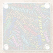 ワーディ・ハロウィーン ガラスコースター (裏面)