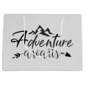 ワードアクールートに気付く冒険  ラージペーパーバッグ (正面)