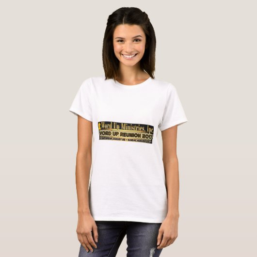 ワードアップ懇親会2017シャツ Tシャツ (正面フル)