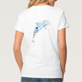 ワードアートバケーションドルフィン Tシャツ (裏面)