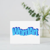 ワードアートポストカード ポストカード (スタンド正面)