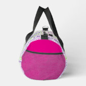 ワードクラウドフィットネス、エクササイズダッフルバッグ ダッフルバッグ (右)