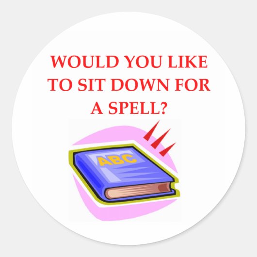 ワードゲームのパウ ラウンドシール (正面)