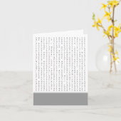 ワードサーチパズル オカシオン カード (黄色い花)