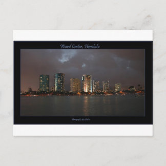 ワードセンター ホノルル ポストカード