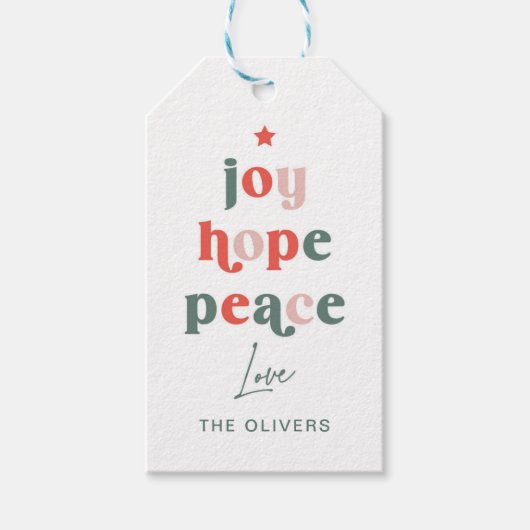 ワードツリーギフトラベル ギフトタグ (正面)