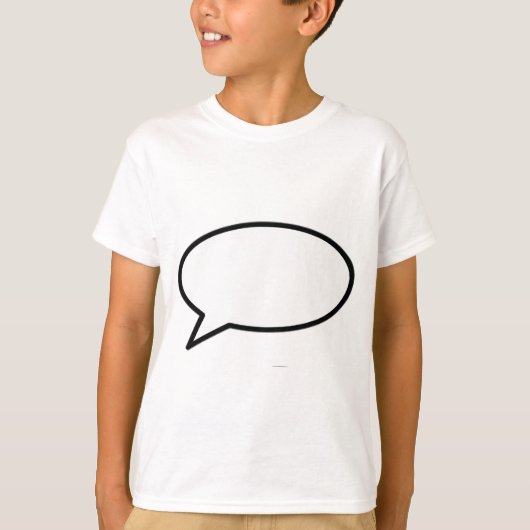 ワードバブルザ離れミュージアムZazzleギフト Tシャツ (正面)