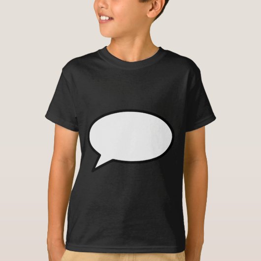 ワードバブルザ離れミュージアムZazzleギフト Tシャツ (正面)