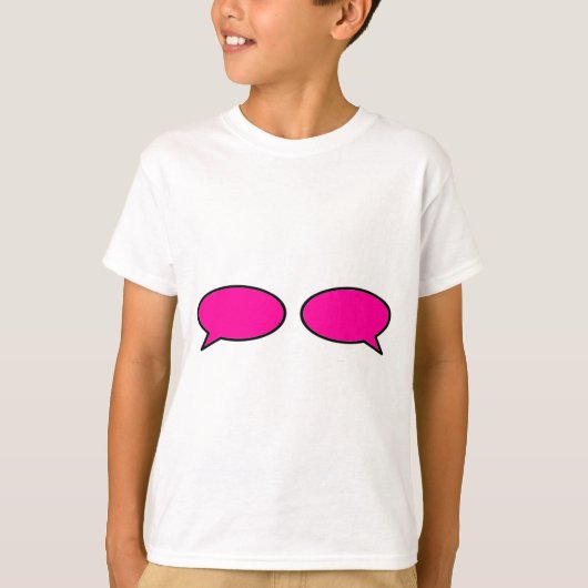ワードバ離れブル右マゼンタTHE MUSEUM Zazzle G Tシャツ (正面)