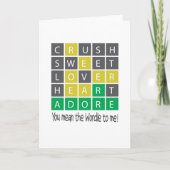 ワードル カード (正面)