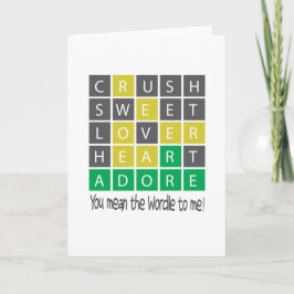 ワードル カード