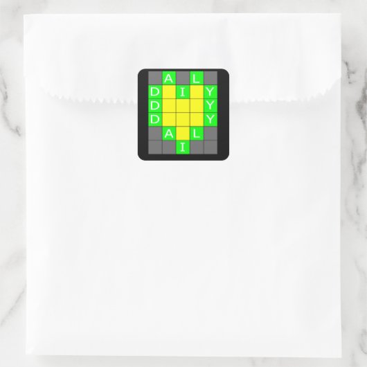 ワードル スクエアシール (バッグ)