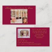 ワードローブのスタイリスト 名刺 (正面/裏面)