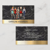 ワードローブのファッションモデル | 設計者 名刺 (正面/裏面)