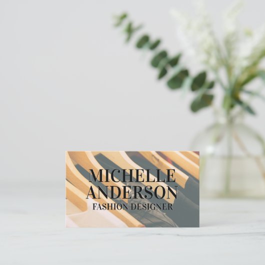 ワードローブ |衣類ラック 名刺 (スタンド正面)