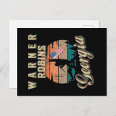 ワーナーロビンズジョージア ポストカード (正面/裏面)