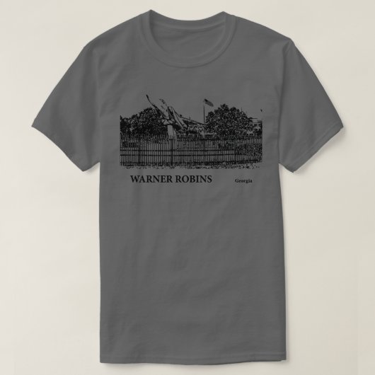ワーナーロビンズジョージアTシャツ5 Tシャツ (デザイン正面)