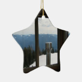 ワーナー山の火の眺望 セラミックオーナメント (右)