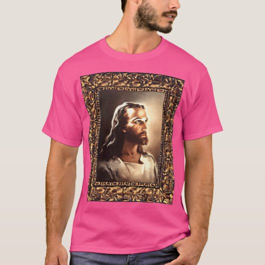 ワーナー・サールマンのイエス様の額 Tシャツ (正面)