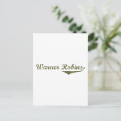 ワーナー・ロビンズ  レボリューション Tシャツ ポストカード (スタンド正面)