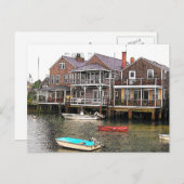 ワーフコテージ-ヴィンテージルック ポストカード (正面/裏面)