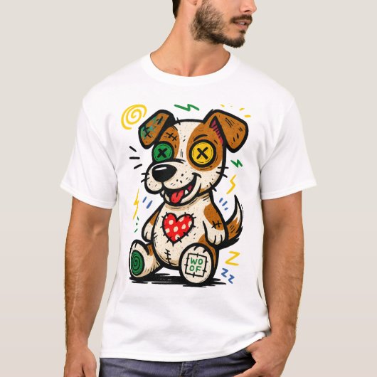 ワーフパップ - ハッピーケイオス Tシャツ (正面)