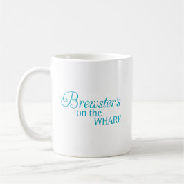 ワーフマグの上にブルースターがいる コーヒーマグカップ