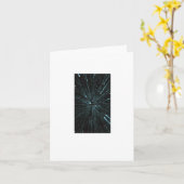 ワープスピードステッカー カード (黄色い花)