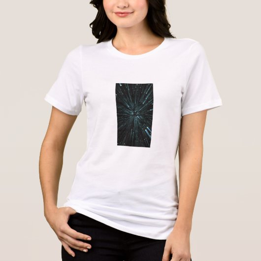 ワープスピードステッカー トライブレンドTシャツ (正面)