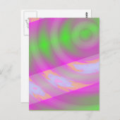 ワープドライブ – デジタル宇宙アートポストカード ポストカード (正面/裏面)