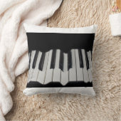 ワープピアノ鍵クッション クッション (ブランケット)