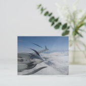 ワープ式プロペラ葉書 ポストカード (スタンド正面)