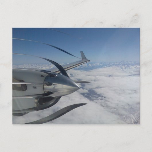 ワープ式プロペラ葉書 ポストカード (正面)