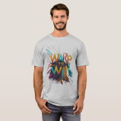 ワープ速度を進める Tシャツ (正面フル)