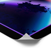 ワープ速度ネオン2 ポスター (角)