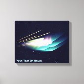 ワープ6 キャンバスプリント (正面)