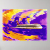 ワープ7 DC-9 ポスター (正面)