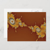 ワープ – フラクタル葉書 ポストカード (正面/裏面)