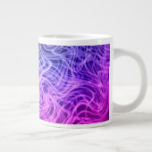 ワープLinear2紫 – コーヒーマグ ジャンボコーヒーマグカップ (右)