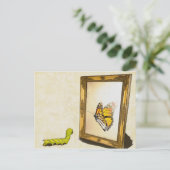 ワームと鏡! ポストカード (スタンド正面)