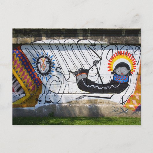 ワームの少女 ポストカード (正面)