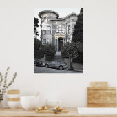 ワームザーコールマンマンマンシビクトリアンョン – サンフランシスコ ポスター (キッチン)