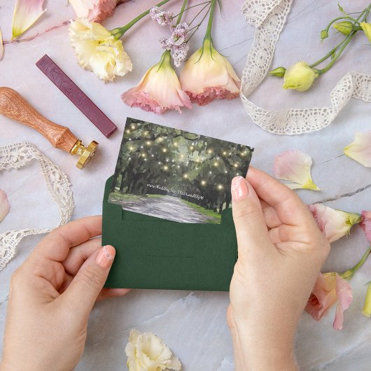 ワームズローヴェニュリーンライブオークスウォーターカラーウェブサイト エンクロージャーカード