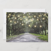 ワームズローヴェニュリーンライブオークスリハーサルディナー 招待状 (裏面)