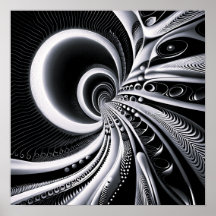 ワームホールに白と黒