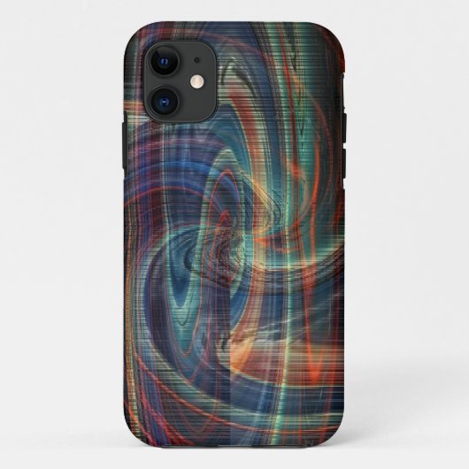 ワームホールオンザベイ抽象芸術iPhone 5ケース Case-Mate iPhoneケース (裏面)