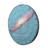 ワームホールターゲット：重力インスパイアダーツボードデザイン ダーツボード (正面右)