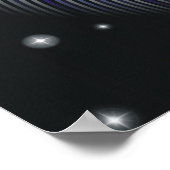 ワームホールトリップ光学錯覚ポスター ポスター (角)