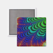 ワームホールフラクタル宇宙管 マグネット (正面/裏面)