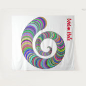 ワームホール タペストリー (正面(横))